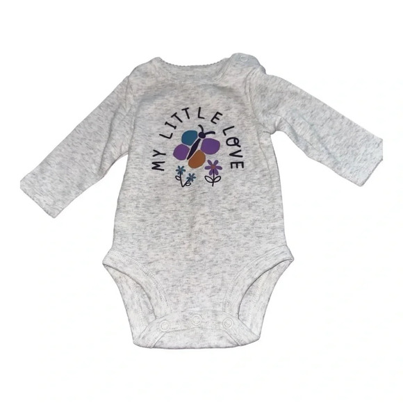 Baby Carter’s 2-Piece Butterfly Bodysuit and Pant Set size NB - Picture 2 of 5